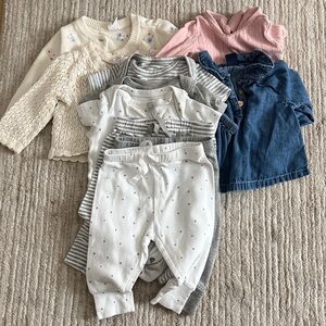 Baby gap girls bundle 3-6 months size